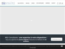 Tablet Screenshot of mgi.fr